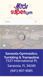 Mobile Screenshot of gymnasticslakewoodranch.com